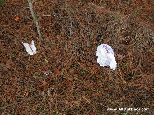 Hunters: Please Be Considerate With Your Trash