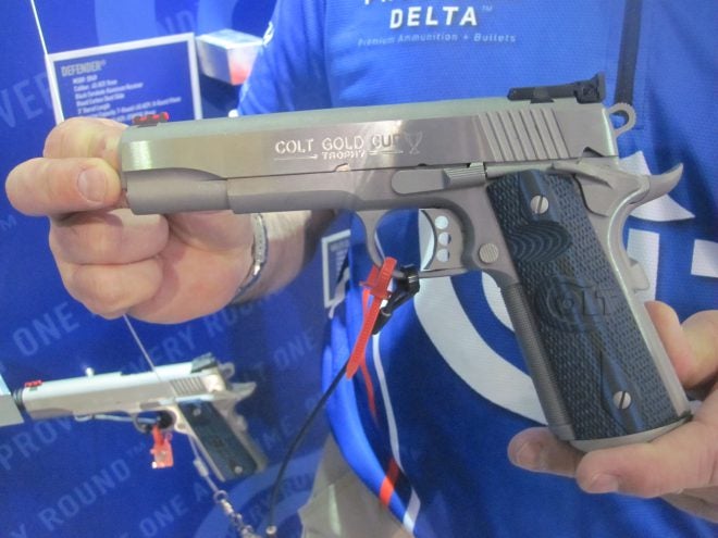 SHOT 2017: New Colt Gold Cup Target Pistol