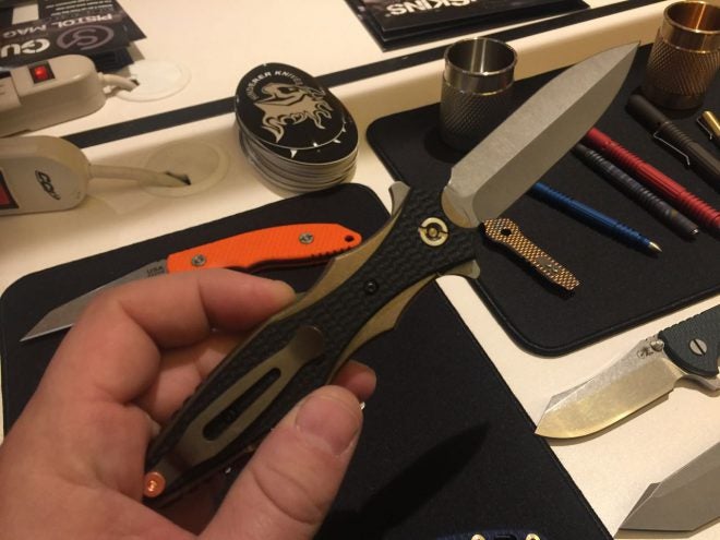 Rick Hinderer: New Folders and a Dagger Prototype