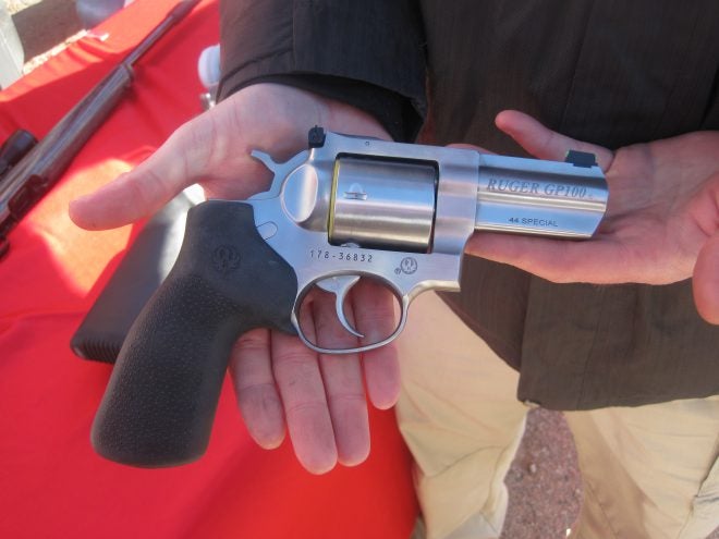 The Ruger GP 100 .44 Special Revolver at the 2017 SHOT Show Range Day