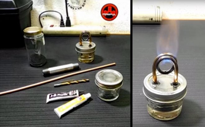 Watch: Build a DIY Small Alcohol Burner