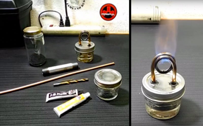 Watch: Build a DIY Small Alcohol Burner Watch: Build a DIY Small Alcohol Burner