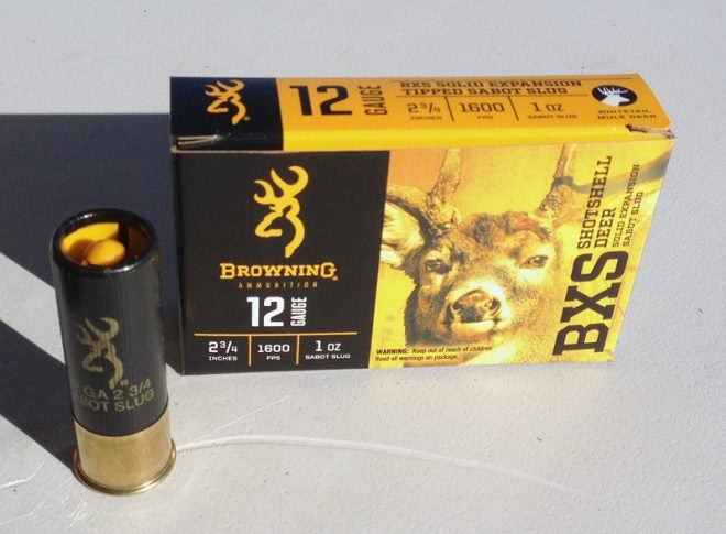 New Browning BXS Polymer-Tipped Copper Shotgun Slugs