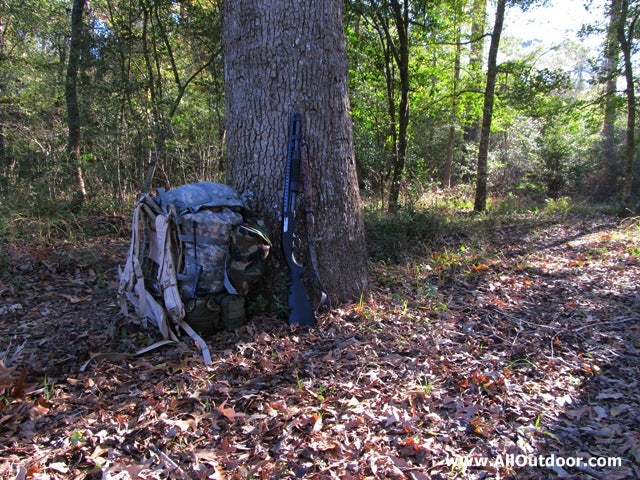 Large MOLLE with Mossberg 590