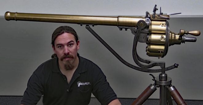 Watch: Puckle Gun, Large Repeating Military Firepower From 1718