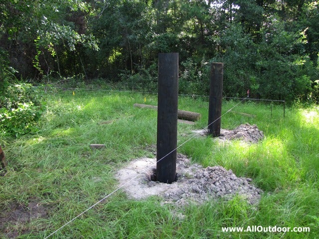Telephone Poles for Fence Post