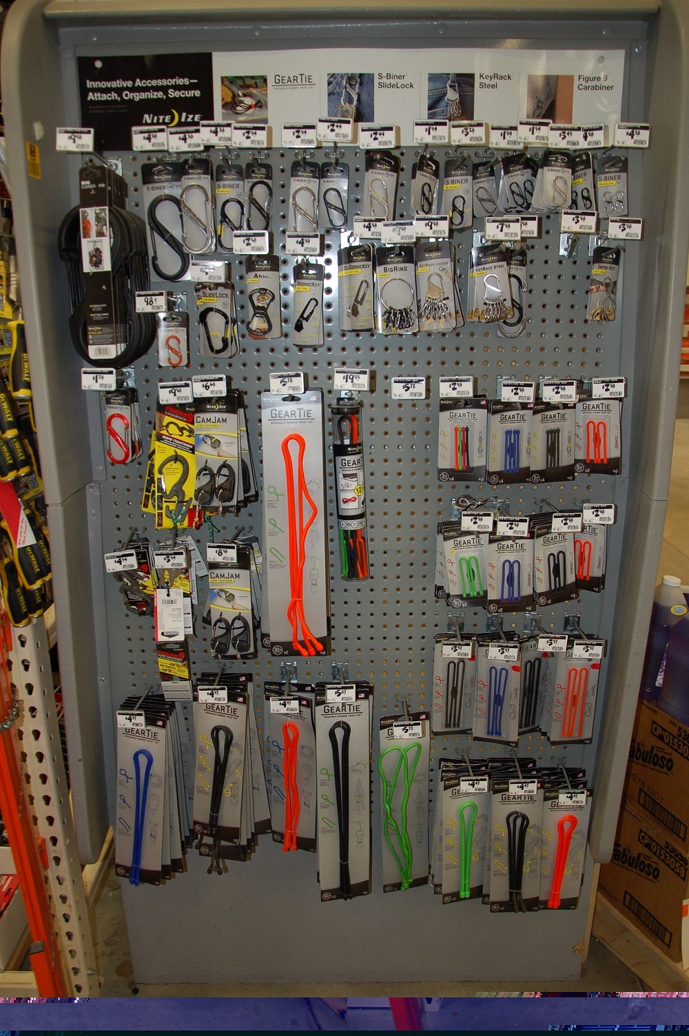 Basic Essential Series-Carabiners, Gear Ties, and Cable Ties Basic Essential Series-Carabiners, Gear Ties, and Cable Ties