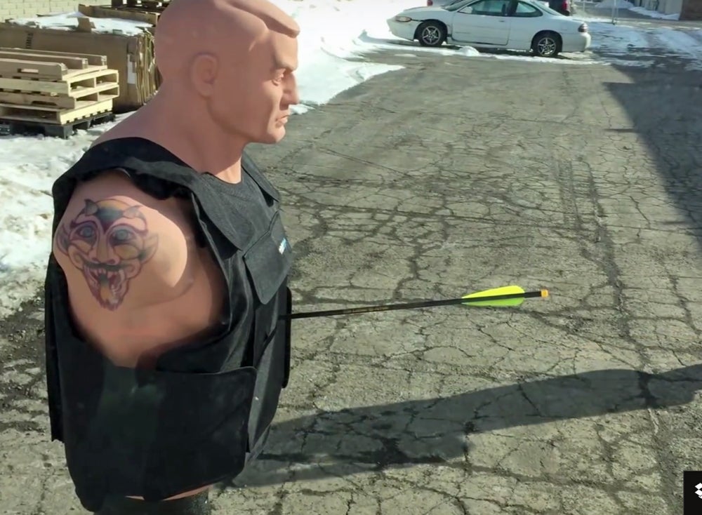 Watch: Are Bulletproof Vests Arrow-Proof? Watch: Are Bulletproof Vests Arrow-Proof?