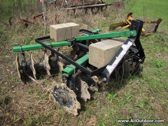 Tractor disk attachment