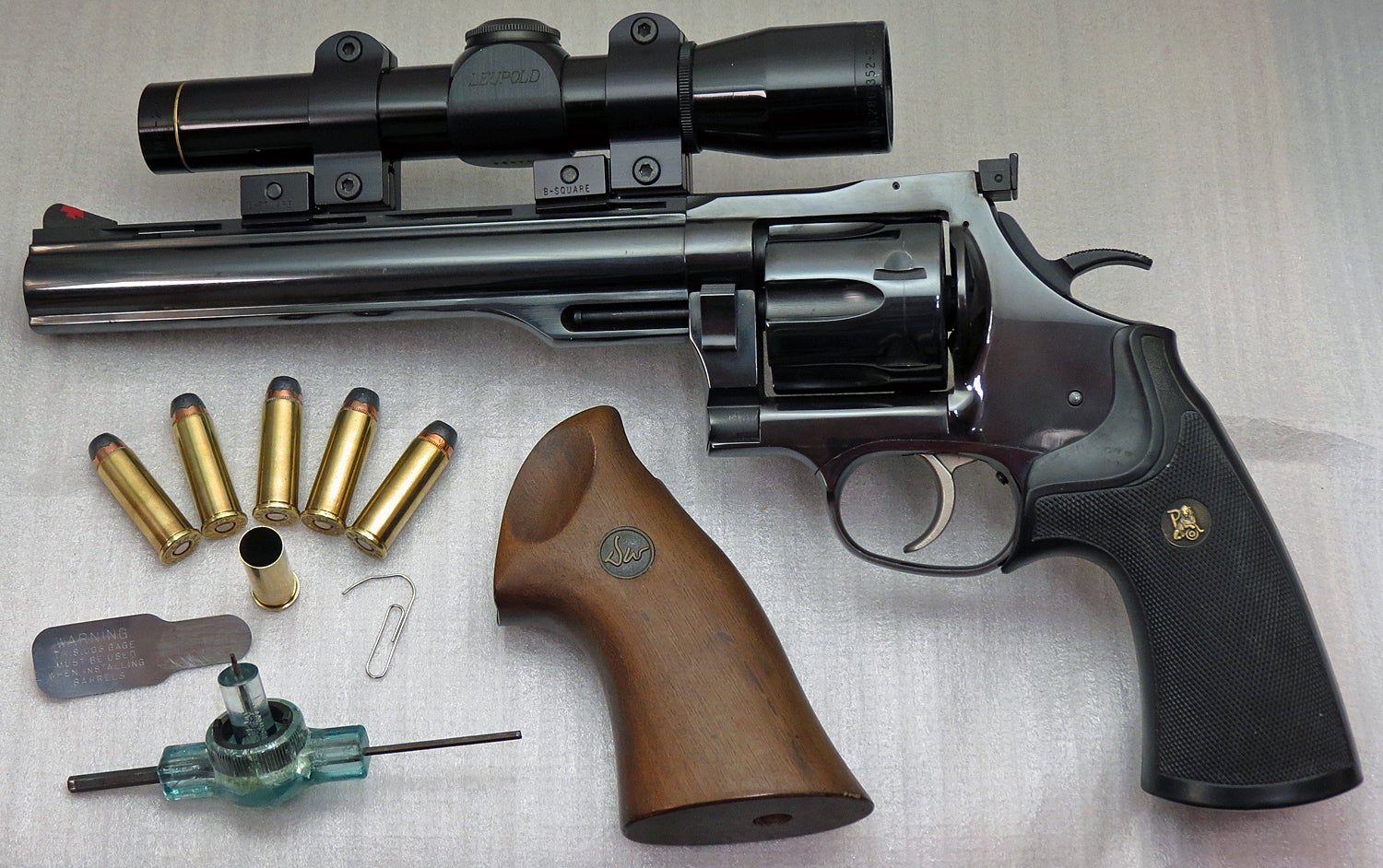 Dan Wesson Model 44 DA. (Photo © Russ Chastain) (Photo: Russ Chastain)