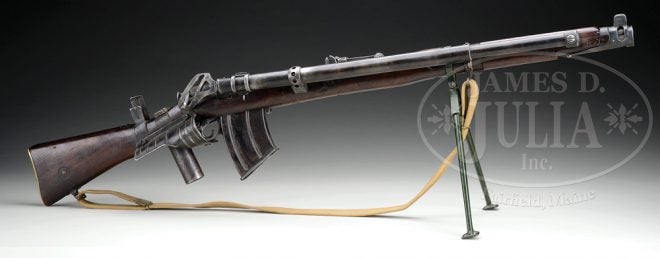 Watch: M1915 Howell Automatic Rifle Enfield Conversion