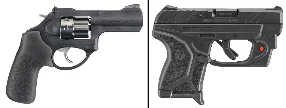 Two New Ruger Lightweight Compact Handguns Two New Ruger Lightweight Compact Handguns