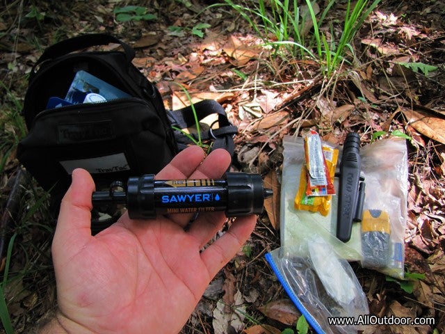 Sawyer mini water filter