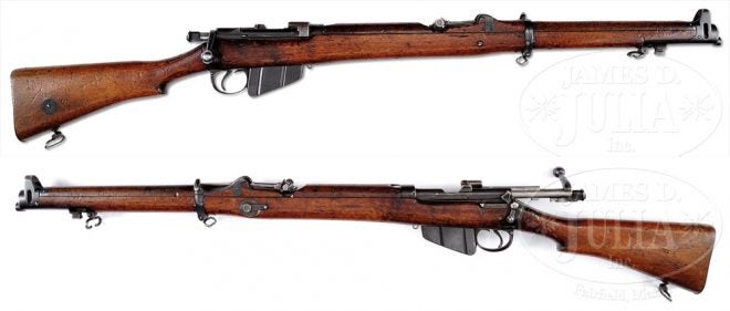 SMLE 1902 test rifle, type B (Photo: James D. Julia, Auctioneers)