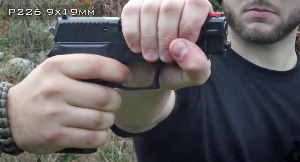Watch: Grabbing a Pistol Slide for Self Defense Watch: Grabbing a Pistol Slide for Self Defense