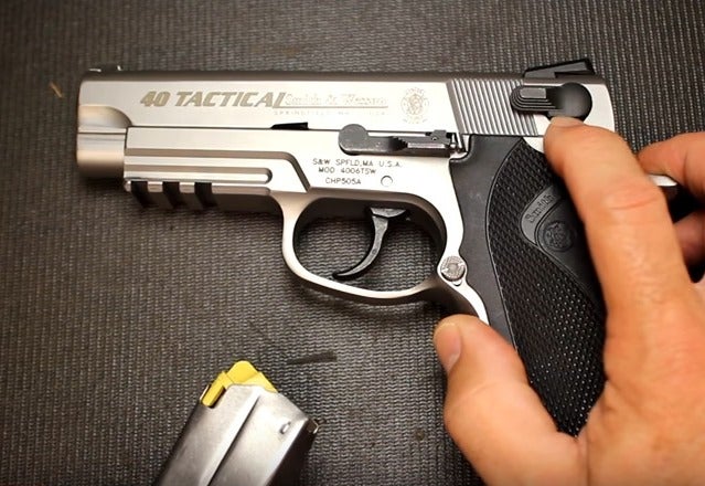 Watch: S&W Model 4006 TSW CHP - AllOutdoor.com.