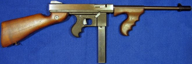 Commando Mark III Tommy Gun look-alike. (Photo © Russ Chastain) 