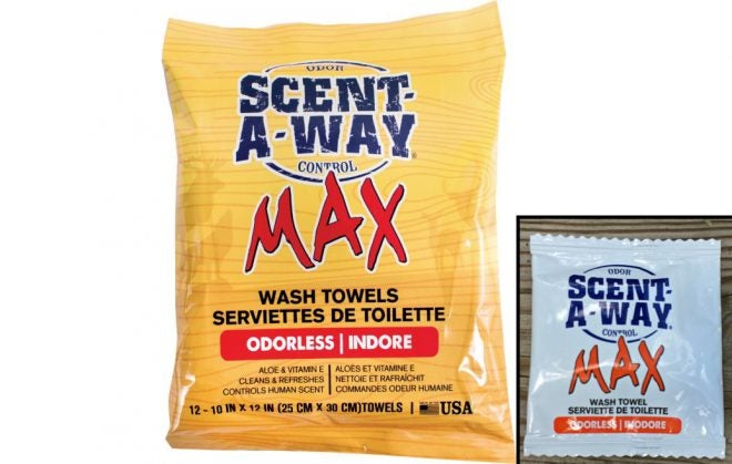 Review: Scent-a-Way Max Odorless Wash Towels
