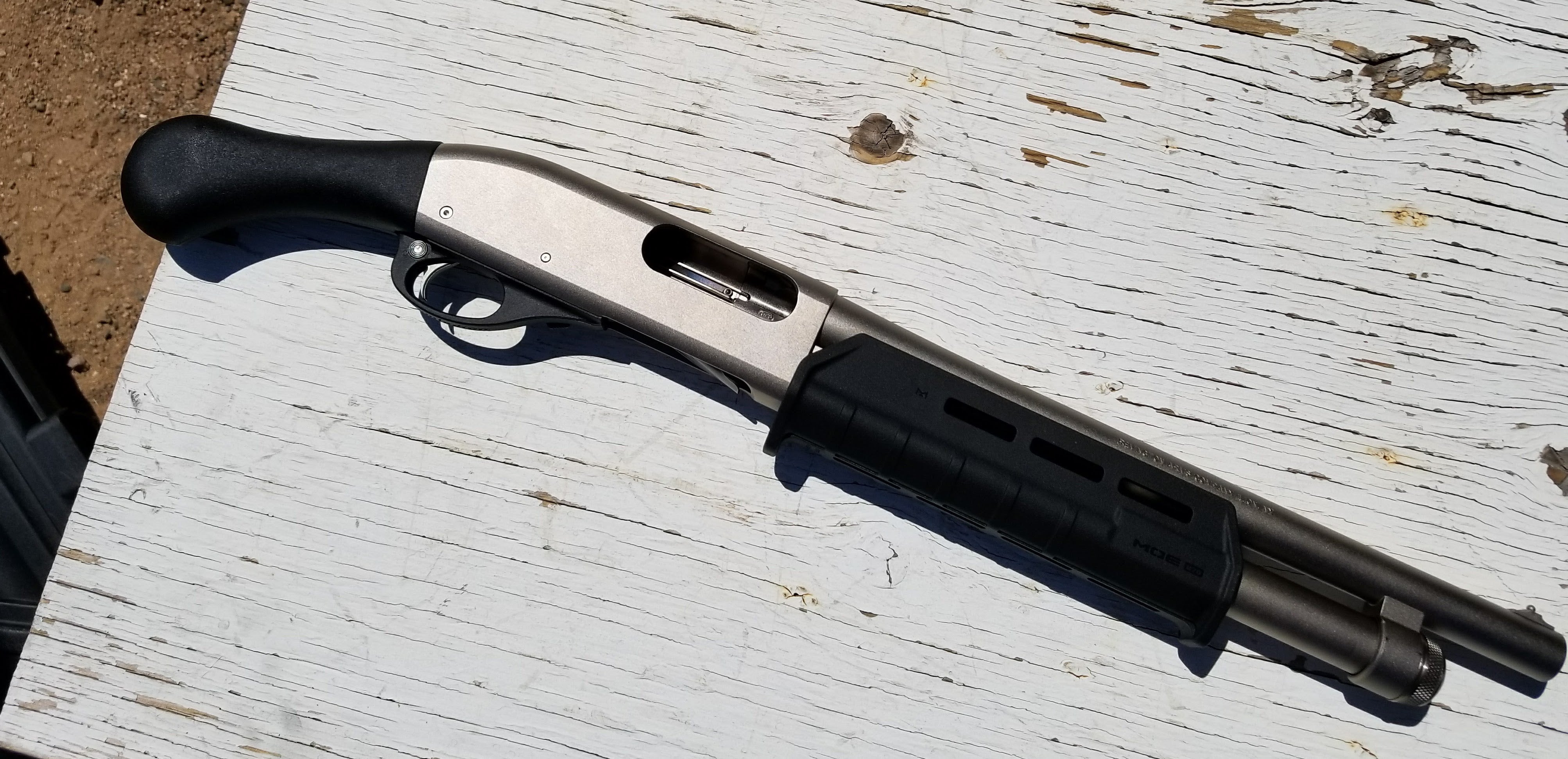 Handson Remington 870 Tac14 in Marine Finish AllOutdoor