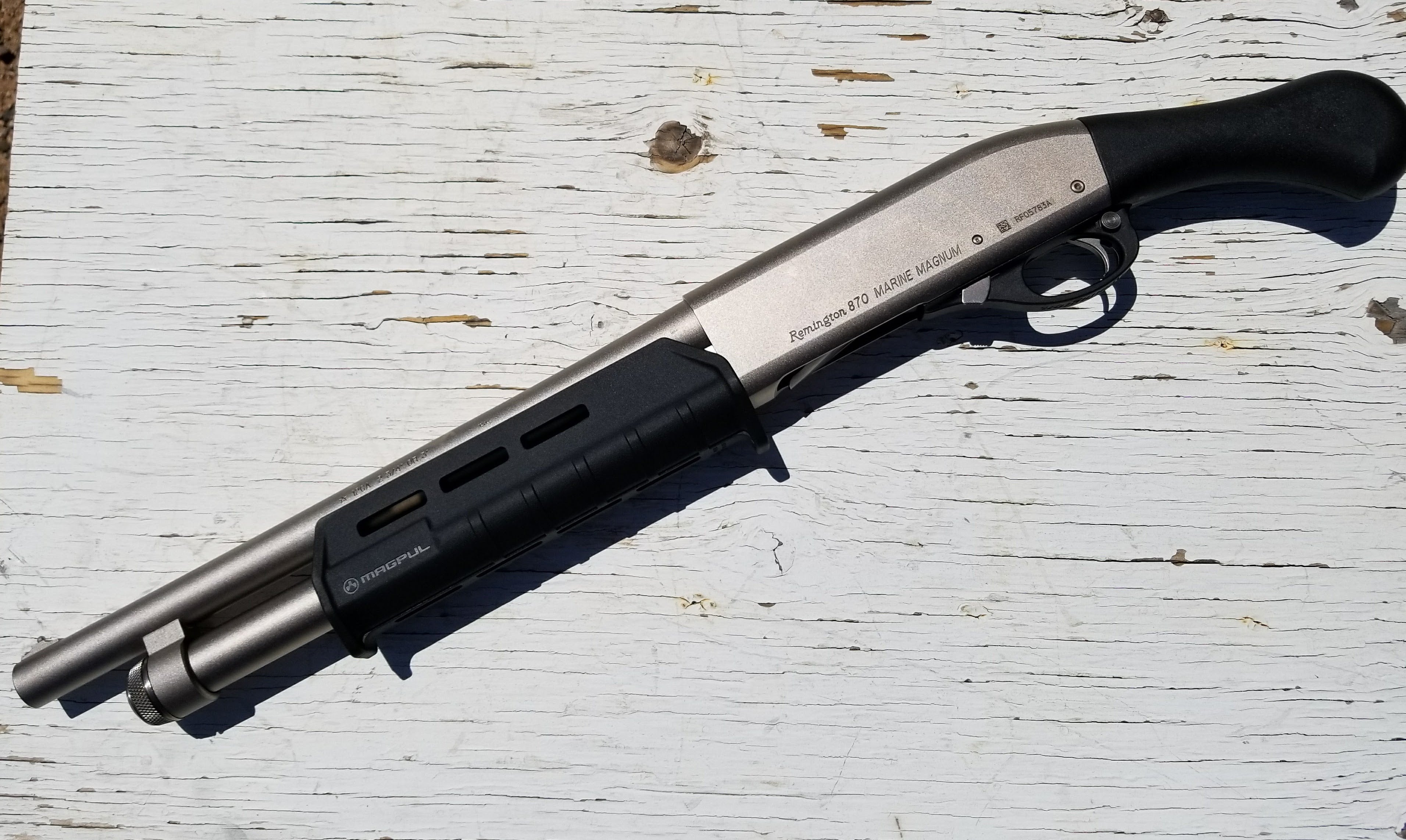 Hands-on: Remington 870 Tac-14 in Marine Finish Hands-on: Remington 870 Tac-14 in Marine Finish