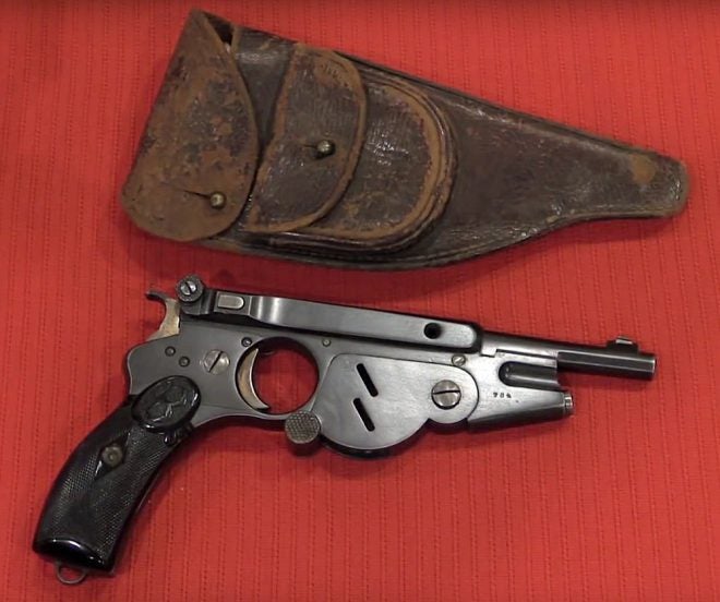 Watch: Bergmann Model 2 / 1896 Semi-Automatic Pistol