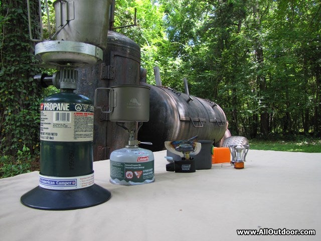 Four Camp Stove Options
