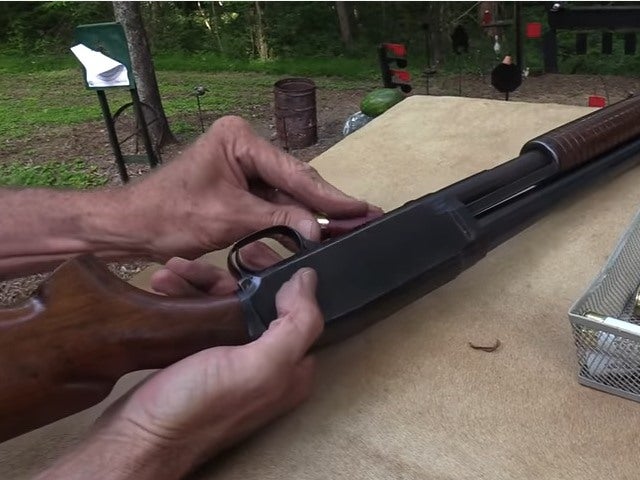 Watch: Winchester Model 12