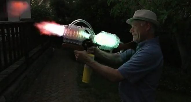 Watch: A Fireball-Shooting “Rifle” You Can Own