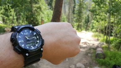solar hiking watch