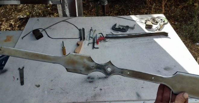 Watch: Making a Solid-Steel Bow From an Old Leaf Spring