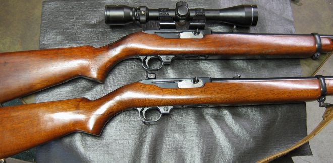 Ruger 44 magnum carbines. (Photo © Russ Chastain) 