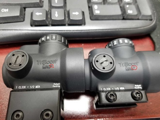 Trijicon MRO version 1.5?