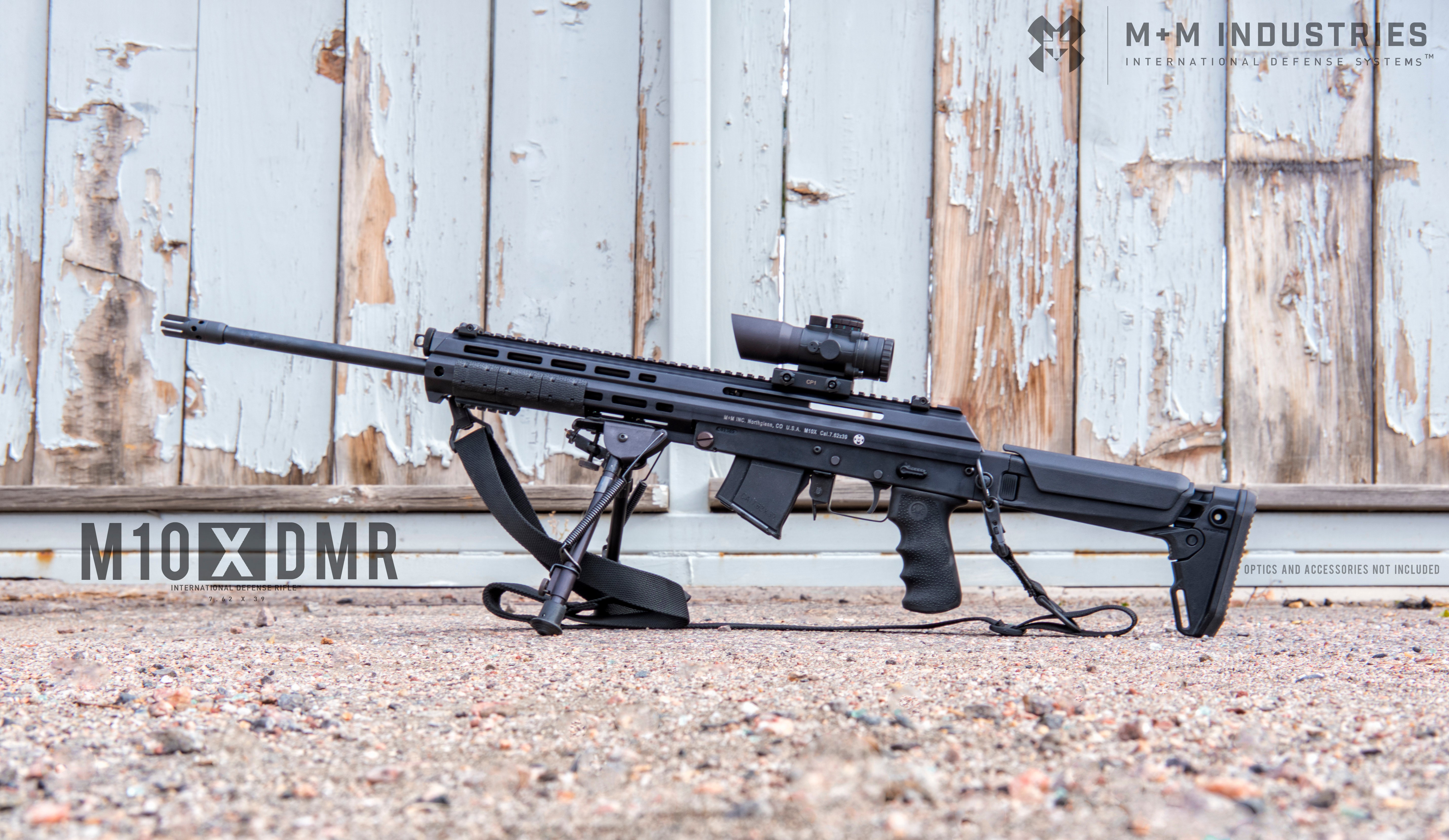 M+M M10X-DMR, Modernized AK-Like 7.62x39mm Rifle M+M M10X-DMR, Modernized AK-Like 7.62x39mm Rifle