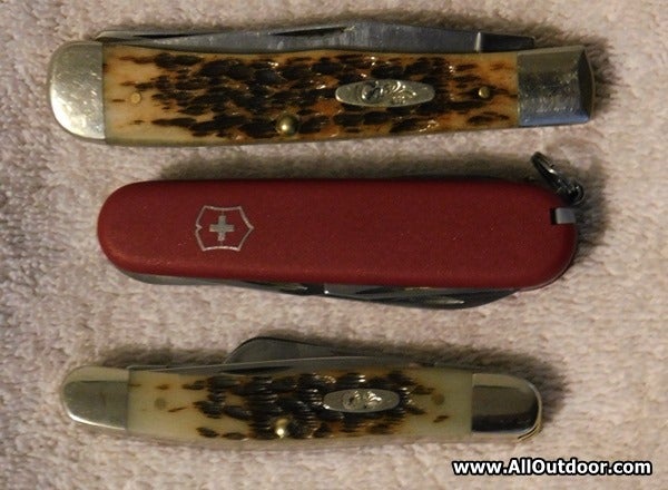 Three EDC Pocket Knives