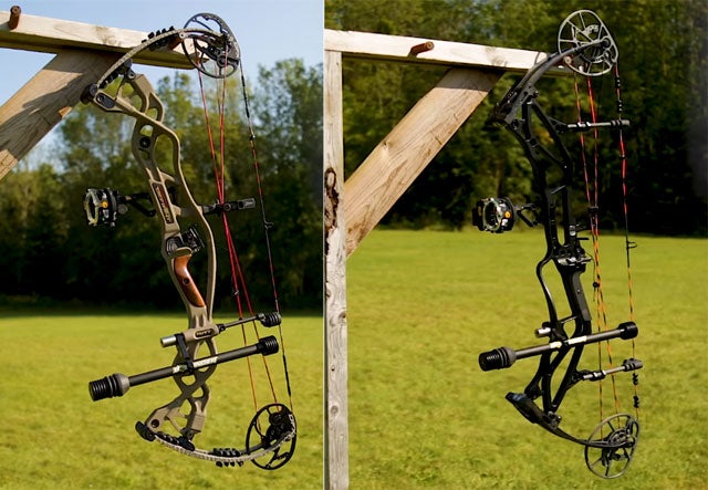 Compound  Bow Comparison: Hoyt Carbon Defiant vs. Bear LS-6 + Video