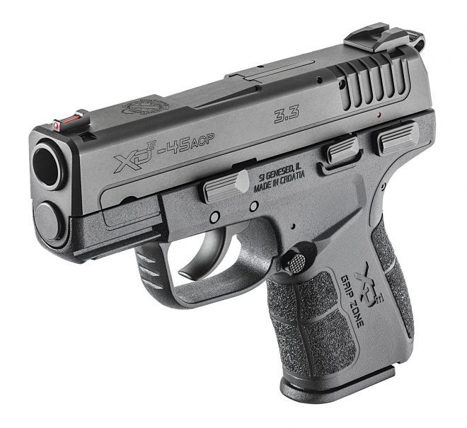 Springfield Armory XD-E Now in .45 ACP