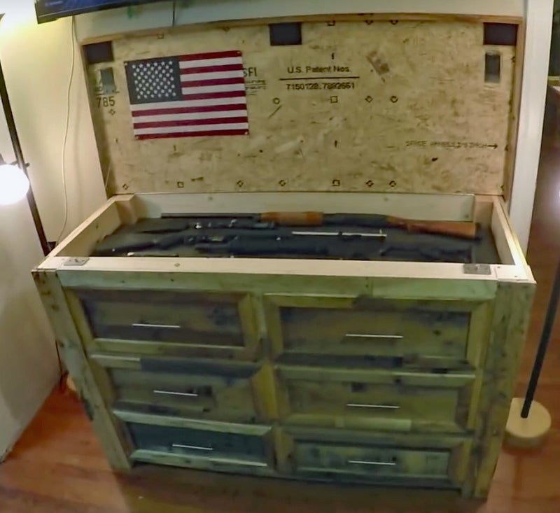 Watch: Building a Clothes Dresser With a Secret Gun Compartment Watch: Building a Clothes Dresser With a Secret Gun Compartment