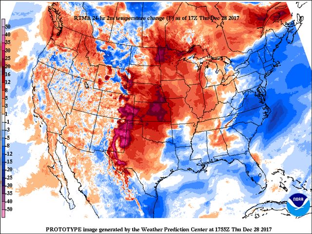 Record Low Temperatures Set Across U.S.