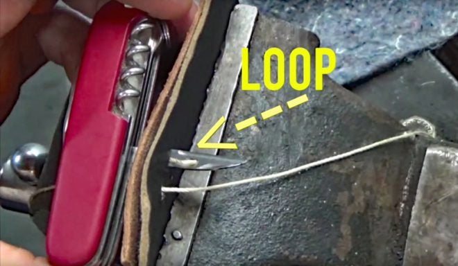 Watch: How to Sew With a Swiss Army Knife