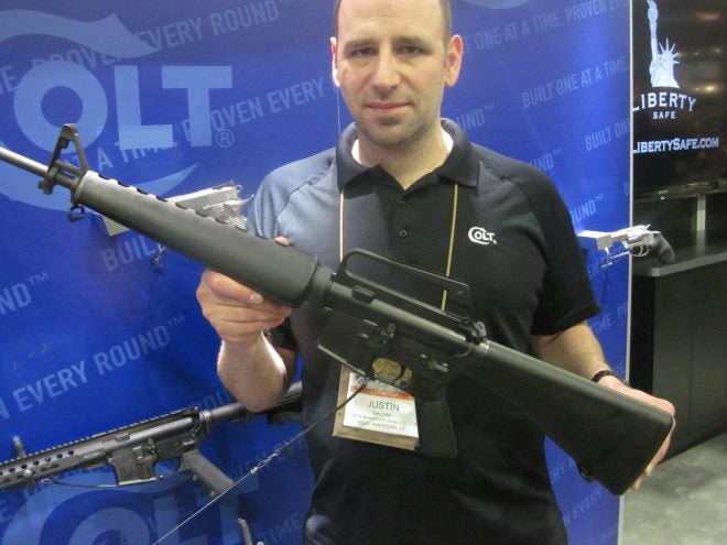 Colt Retro M16A1 at the 2018 SHOT Show