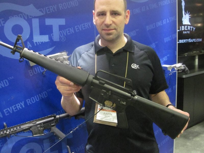 Colt Retro M16A1 at the 2018 SHOT Show Colt Retro M16A1 at the 2018 SHOT Show