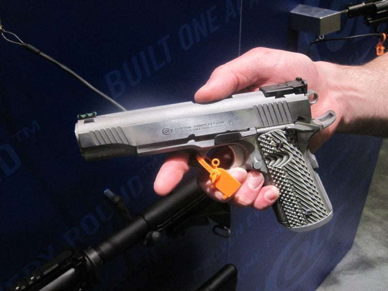 Colt Custom Shop Competition Pistol at the 2018 SHOT Show Colt Custom Shop Competition Pistol at the 2018 SHOT Show