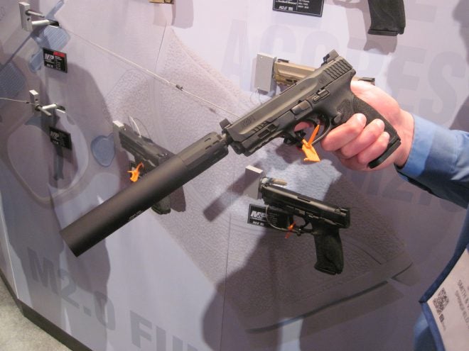 Smith & Wesson M&P 2.0 Threaded Barrel at the 2018 SHOT Show