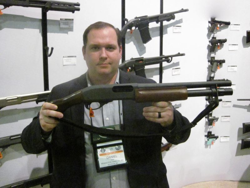 A Look at the Remington Tac-14 Hardwood at the 2018 SHOT Show A Look at the Remington Tac-14 Hardwood at the 2018 SHOT Show