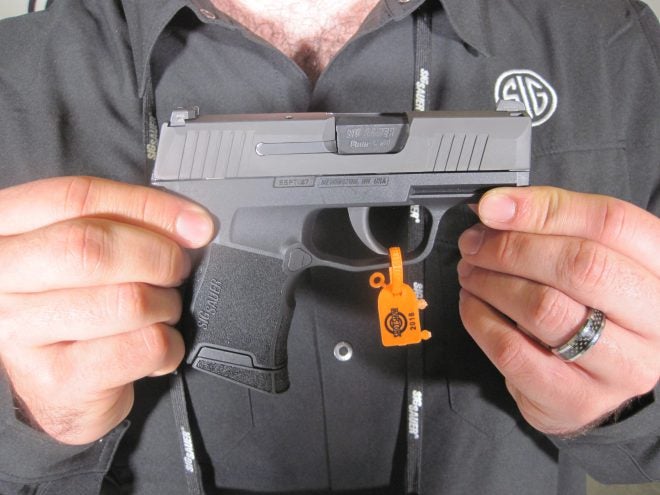 The Sig Sauer 365 Pistol at the 2018 SHOT Show