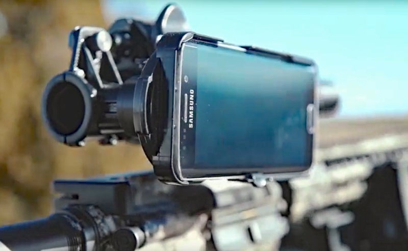 Phone Skope Universal Rifle Scope Adapter at SHOT Show 2018 Range Day