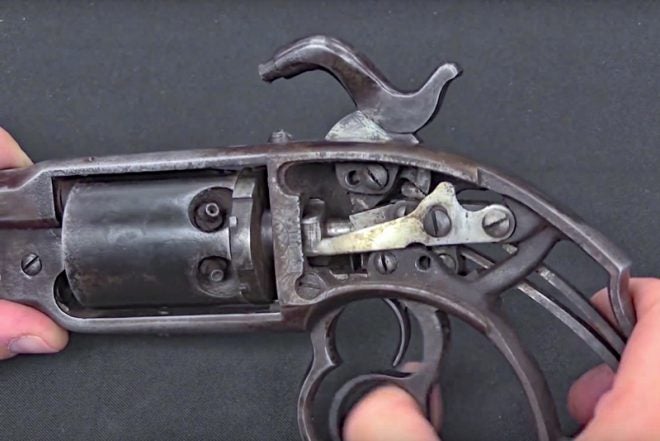 Watch: Savage Navy Cap & Ball Revolver