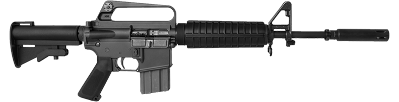 Brownells Retro AR15/M16 Rifles at the 2018 SHOT Show Brownells Retro AR15/M16 Rifles at the 2018 SHOT Show