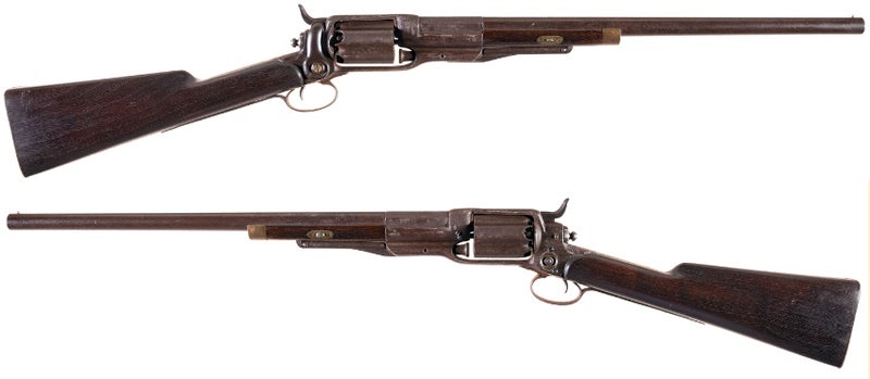 Watch: Colt 1855 10 Gauge Revolving Shotguns Watch: Colt 1855 10 Gauge Revolving Shotguns