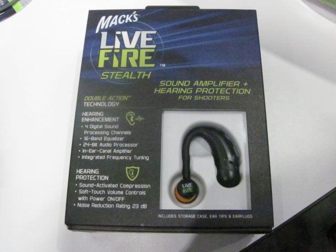 Mack's Live Fire Stealth In-Ear Electronic Hearing Protection